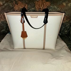 Tory Burch Perry Color-Block Compartment Tote